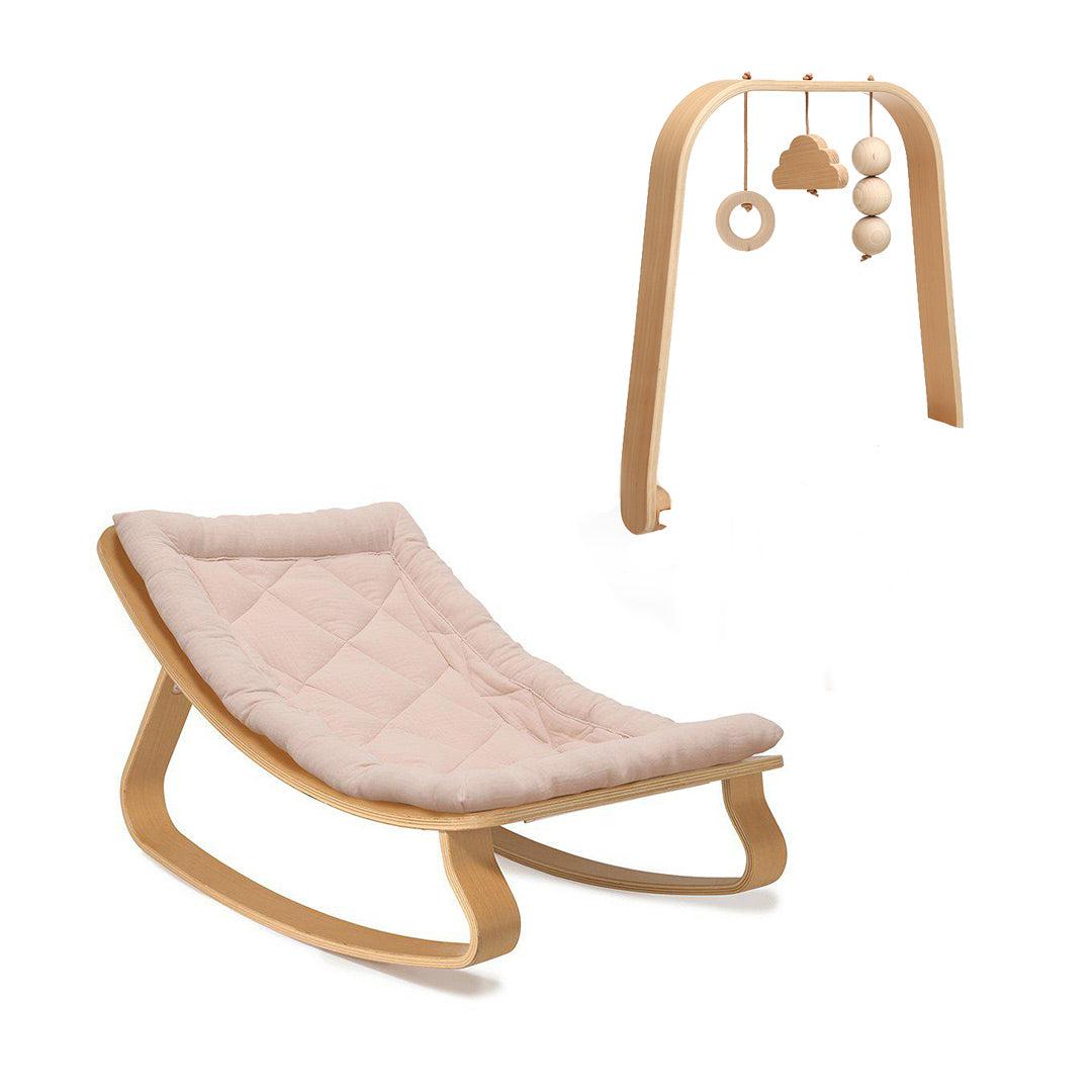  Charlie Crane LEVO Baby Rocker - Beech、mySite、merchandisen