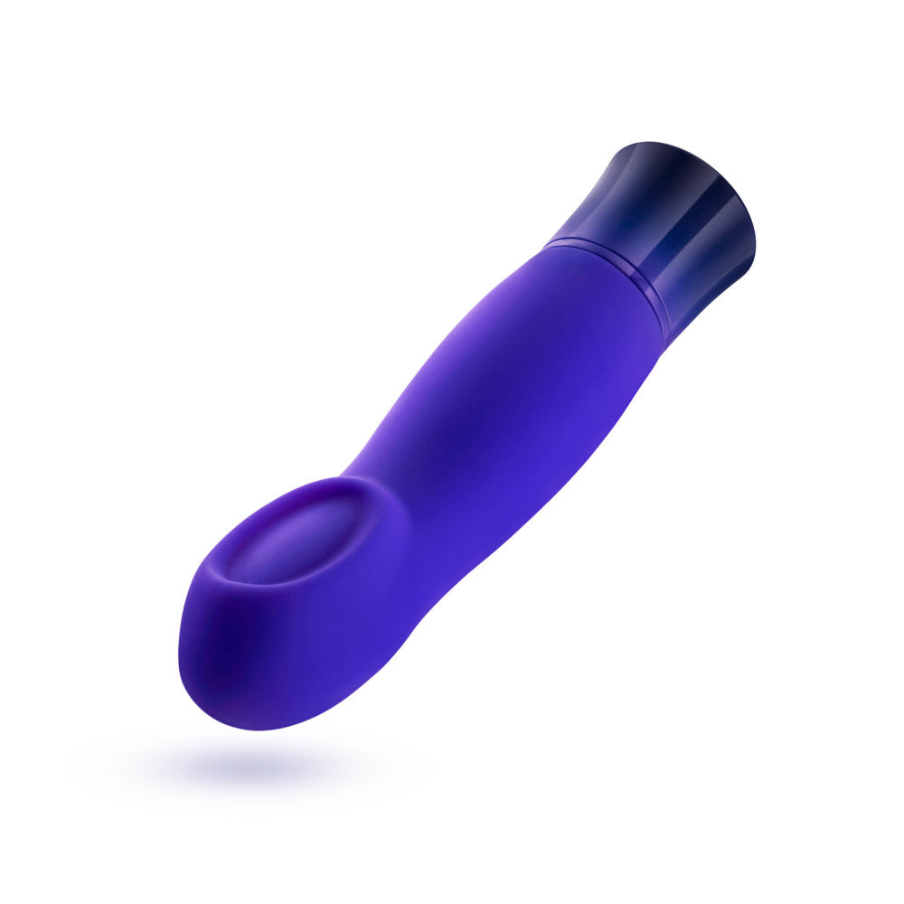 Oh My Gem By Blush® | Mystery: 5.5 Inch Warming G Spot Stimulation Vibrator in Sapphire with Powerful RumboTech™ Technology、mySite、bottomscart
