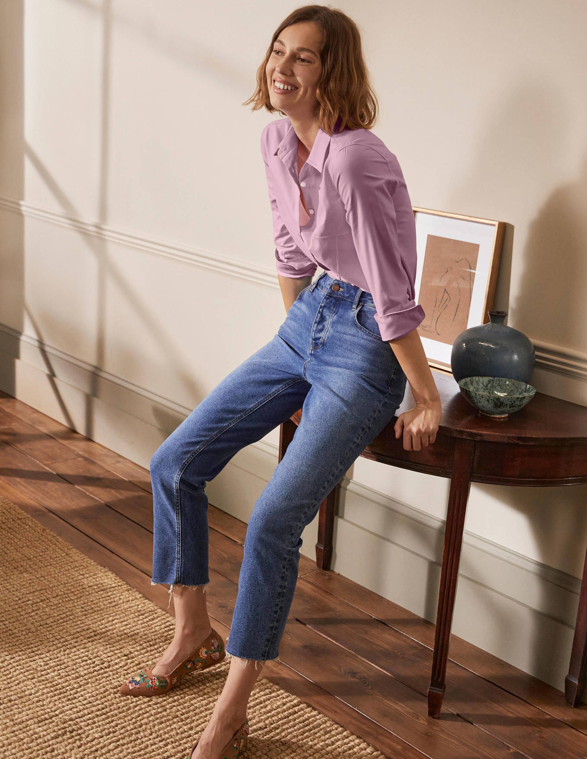  The Cotton Shirt-Pink Oxford、mySite、ashleygrahame