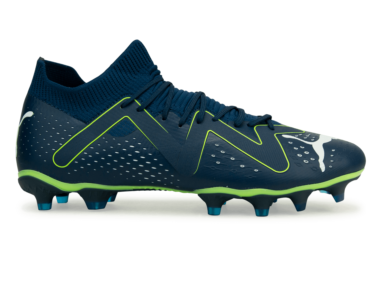 PUMA Men's Future Match FG/AG Persian Blue/White、mySite、noshort