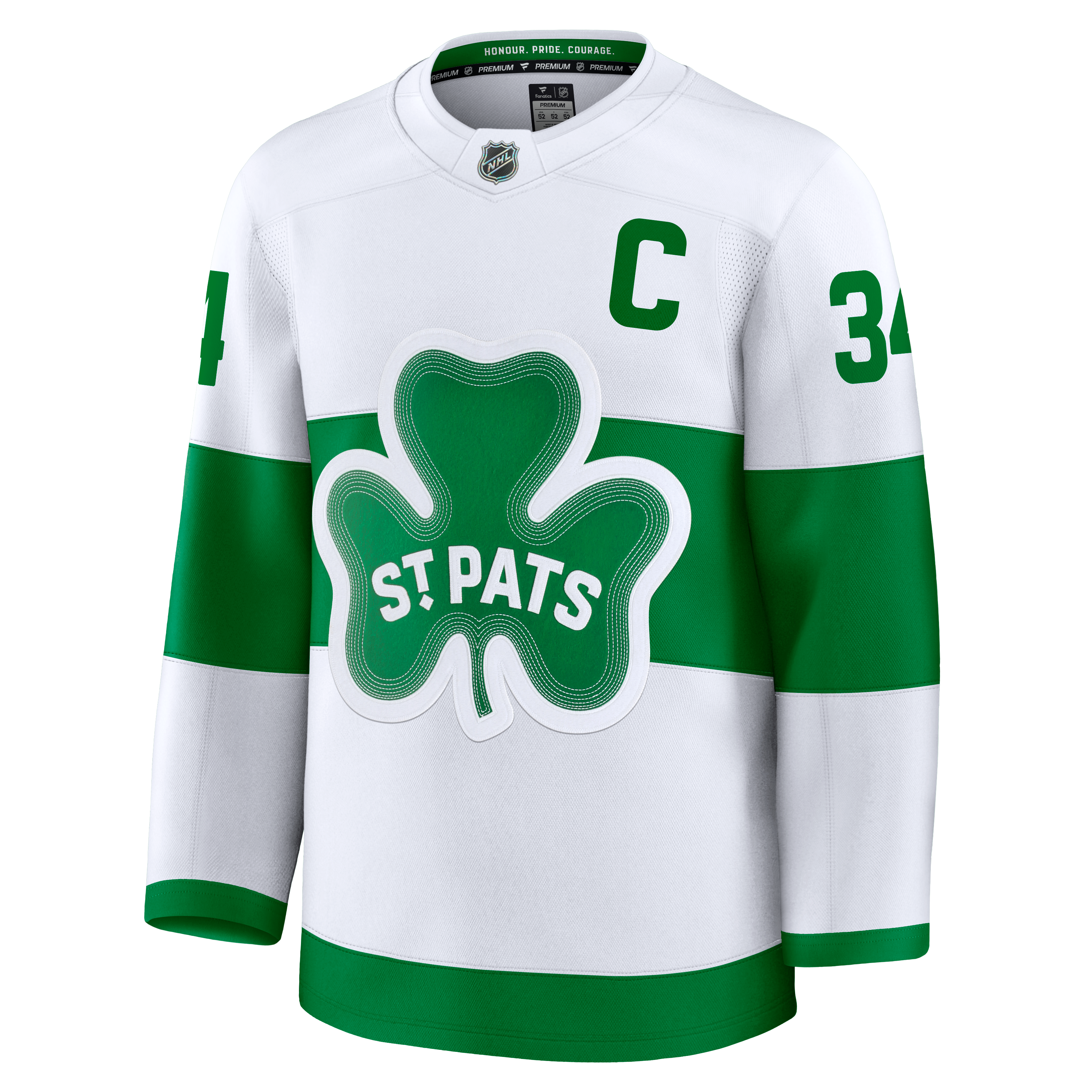 Authentic Men's Premium St Pats Jersey - MATTHEWS、mySite、neckold