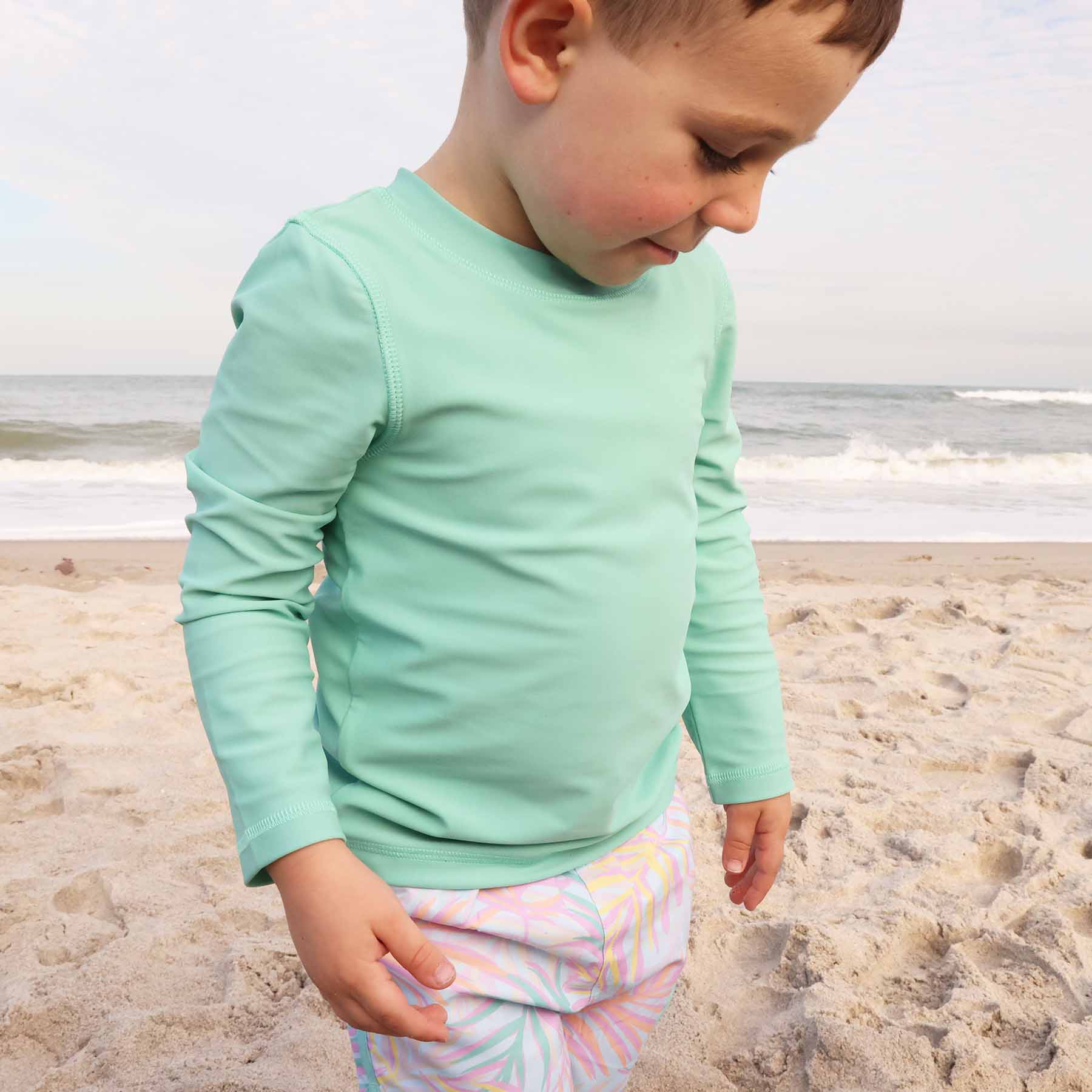  Long Sleeve Rash Guard Shirt | Palm Green、mySite、layawaytickets