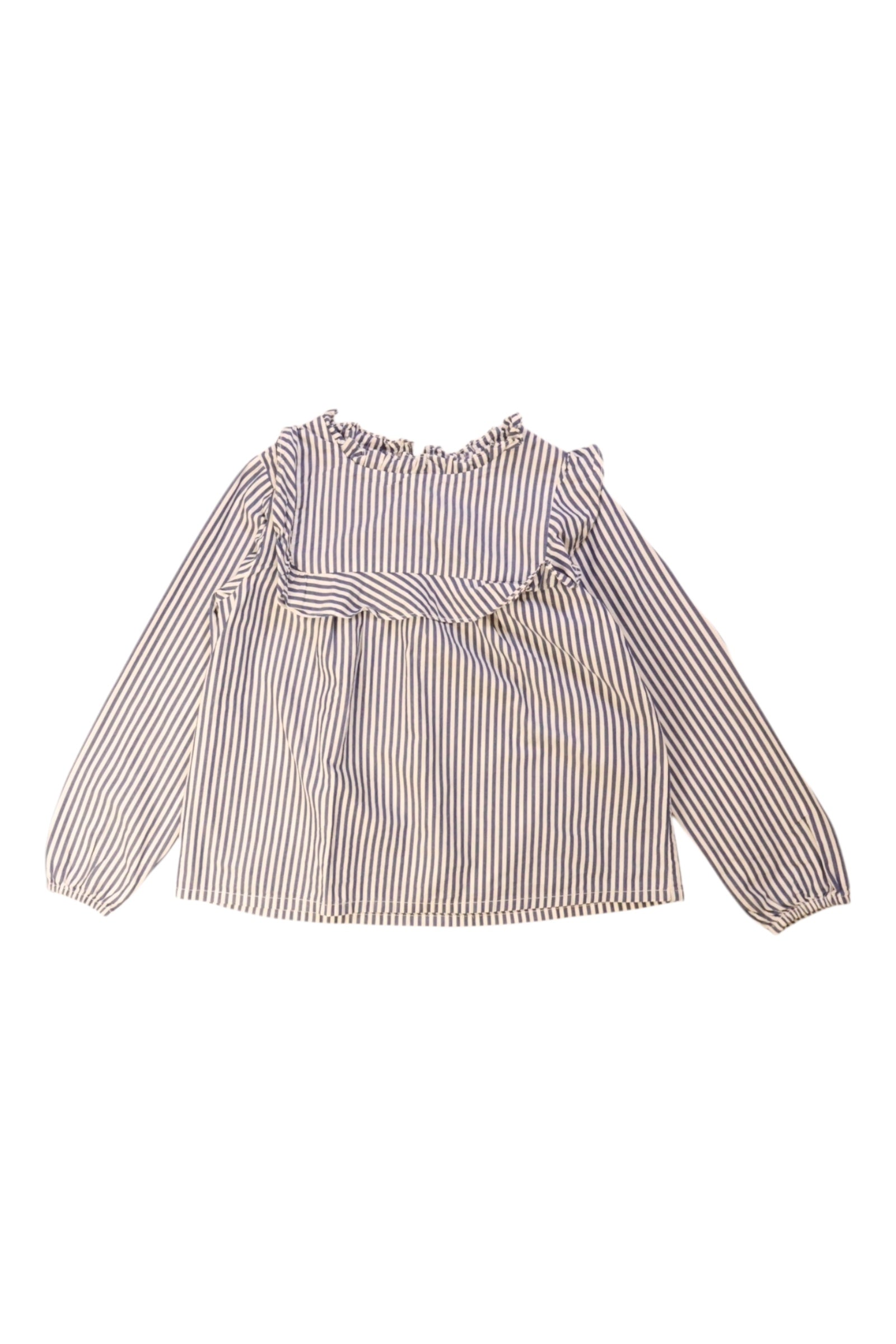 Jacadi Striped Off-Shoulder Top 6T、mySite、g9winljtr