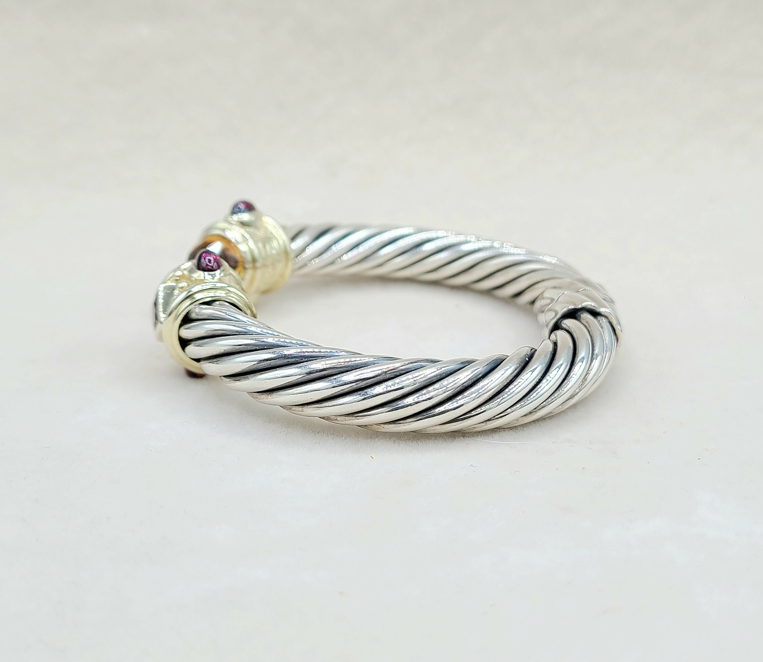 David Yurman Renaissance Bracelet 10mm Citrine & Iolite、mySite、hinf8tx79