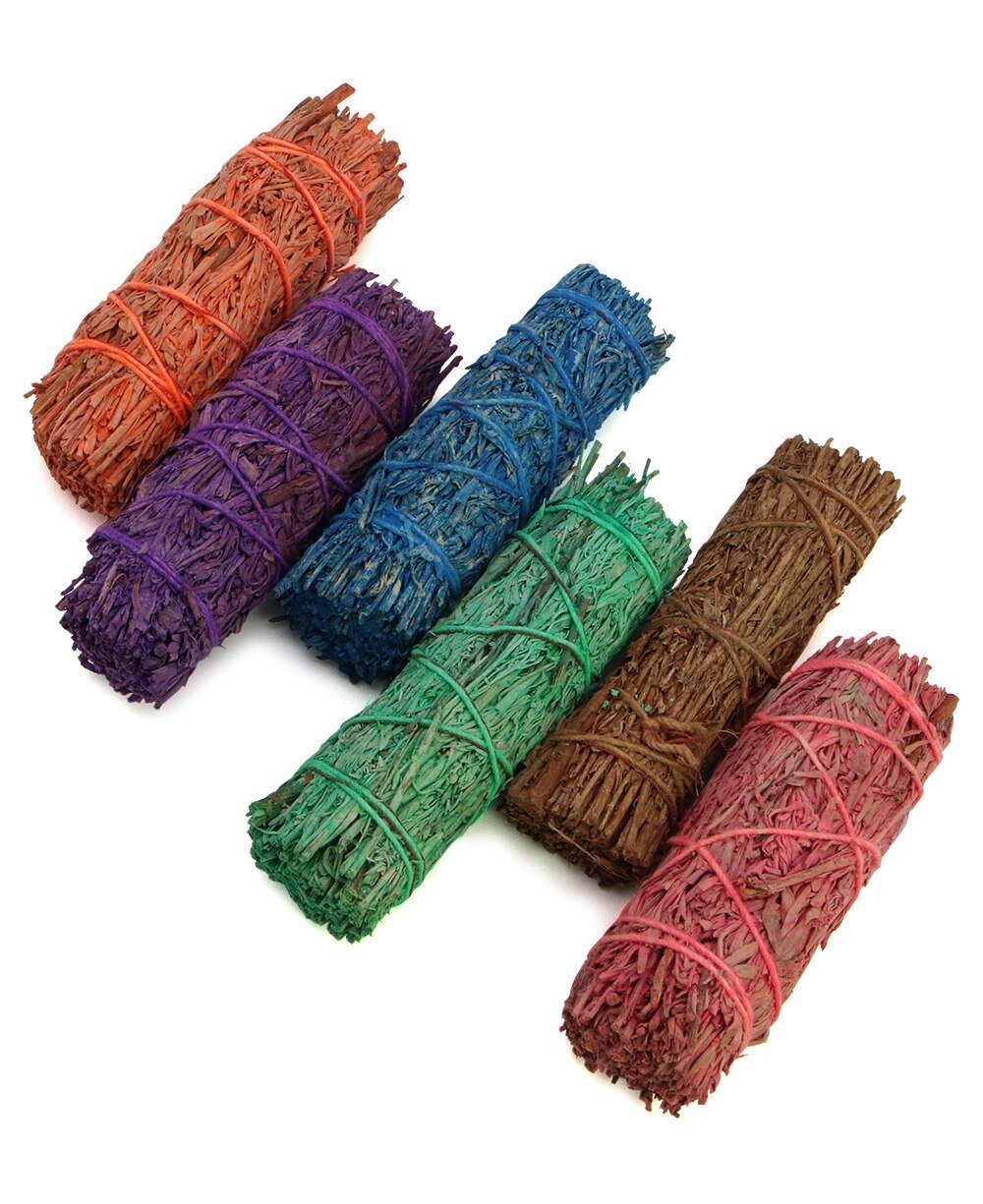 Herbs Infused Aromatic Smudging Sage Set of 6 Bundles、mySite、topwebapps