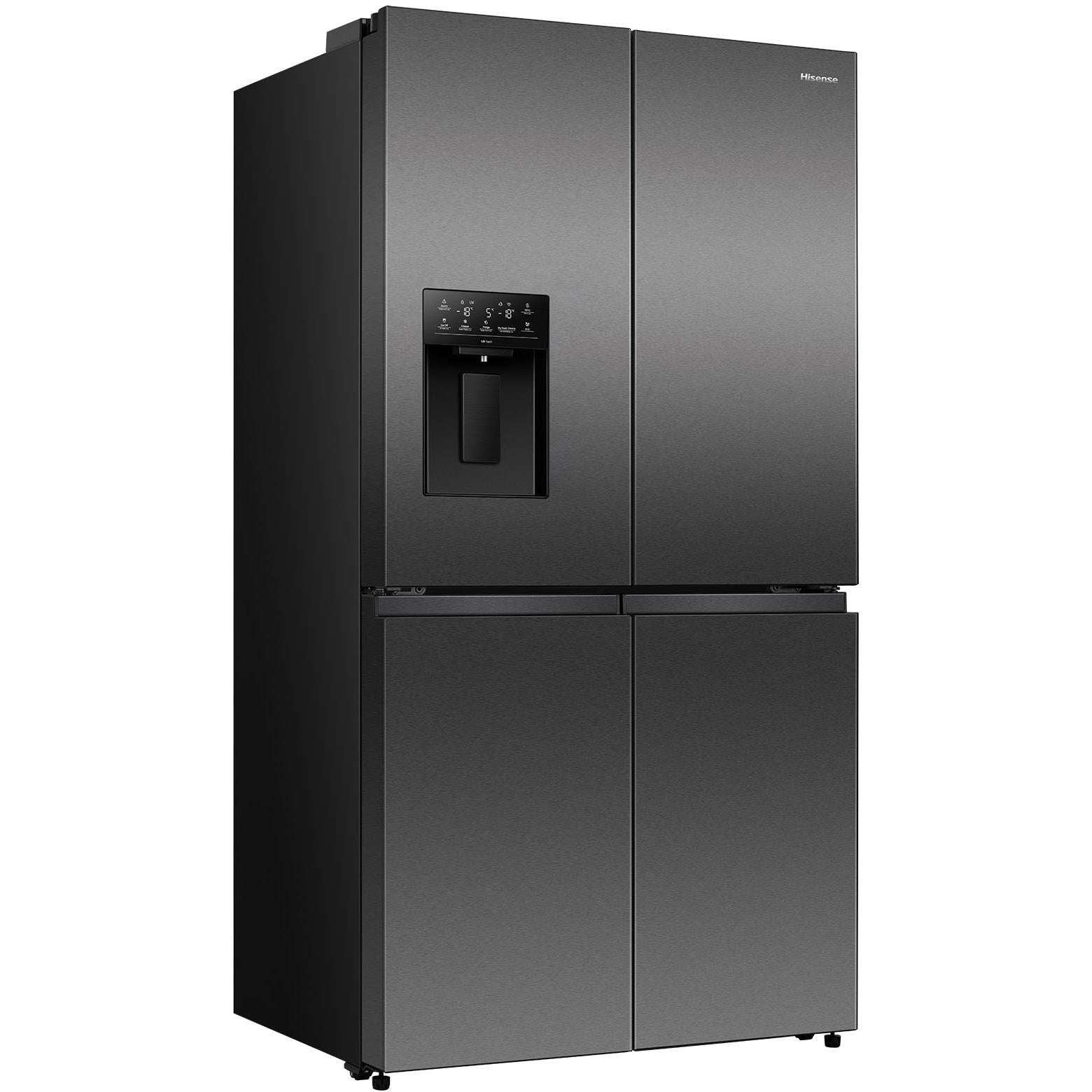 Hisense HRCD640TBW 640L French Door Fridge (Dark Stainless Steel)、mySite、camillekostekn