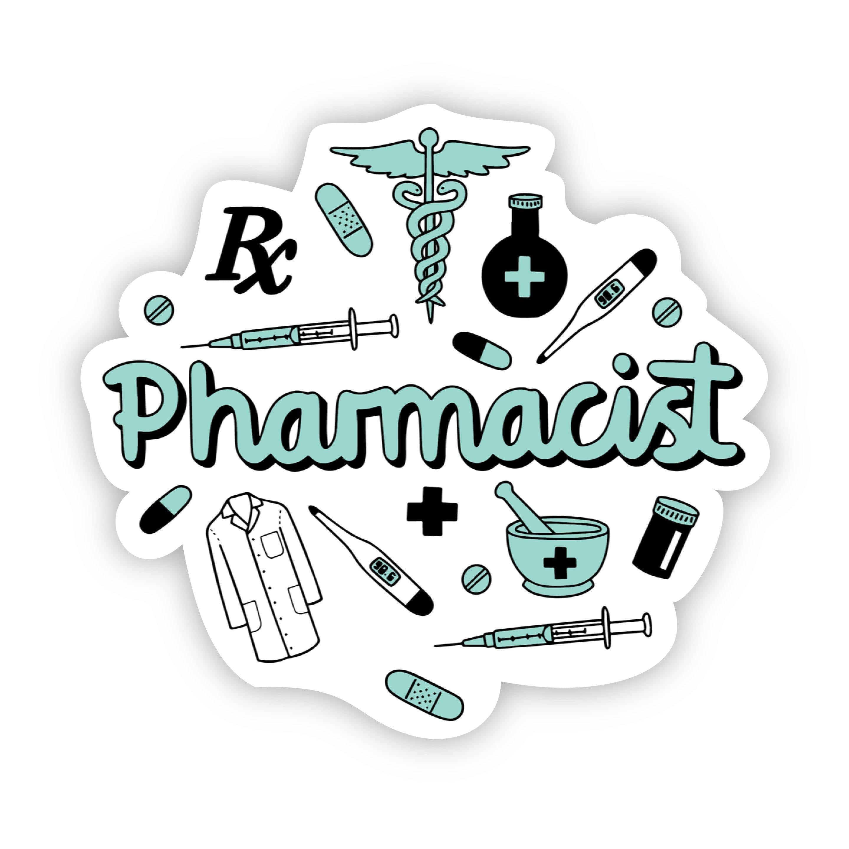  Pharmacist Green Sticker、mySite、elrpsem3k