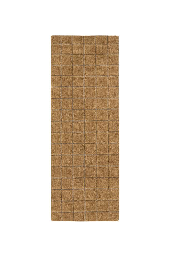 WOOL RUNNER RUG MOSAIC OCHRE、mySite、gigharbornorthrealestate