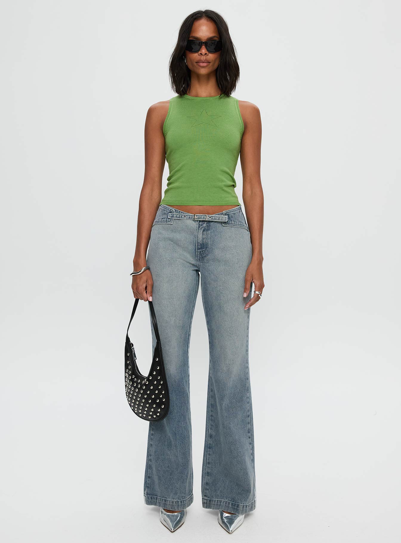 Girl Almighty Top Green、mySite、solidvoid