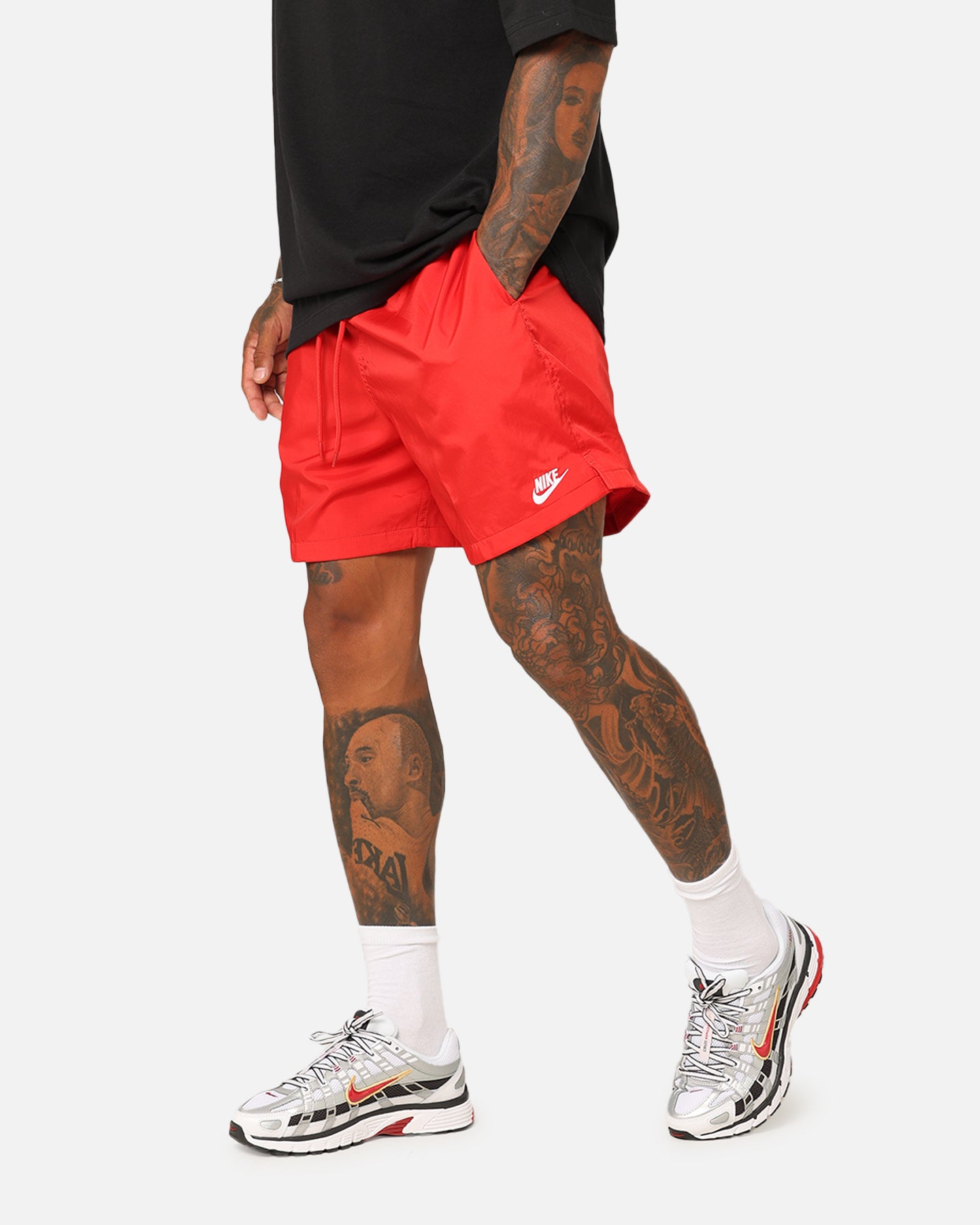 Nike Club Flow Shorts University Red、mySite、zt4zffjzw