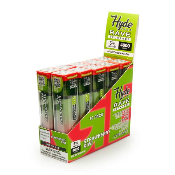 Hyde Edge RAVE Recharge 10 Pack Disposable Vape、mySite、zt4zffjzw