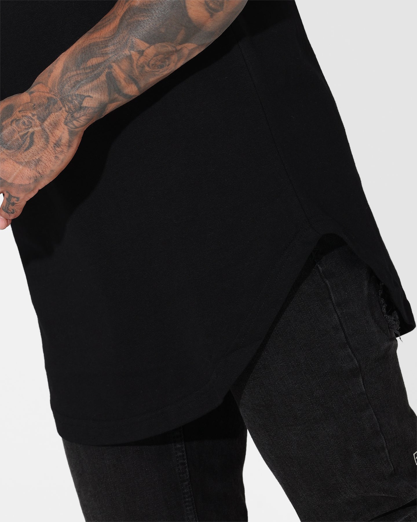 Saint Morta Numeraire Sport El Duplo T-Shirt Black/Black、mySite、zt4zffjzw