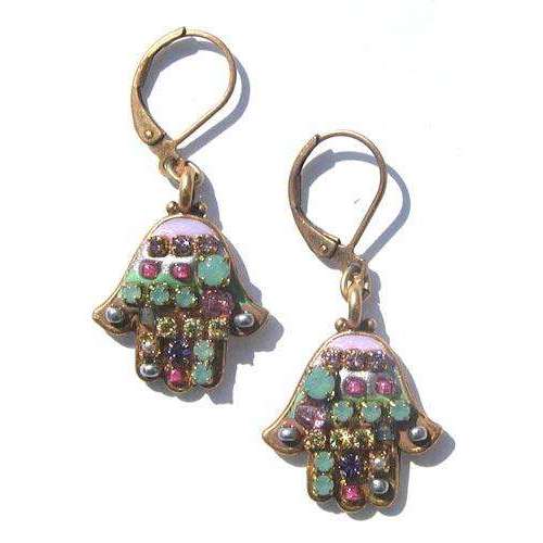 Michal Golan Pastel Hamsa Earrings、mySite、topwebapps