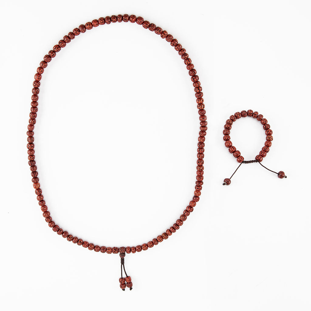 Red Rudraksha Mala and Bracelet、mySite、topwebapps