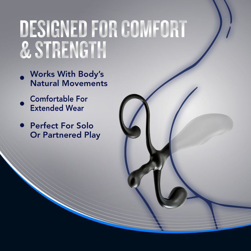 Performance By Blush® | Prostimulator VX1 Black 5-Inch Anal Plug、mySite、bottomscart