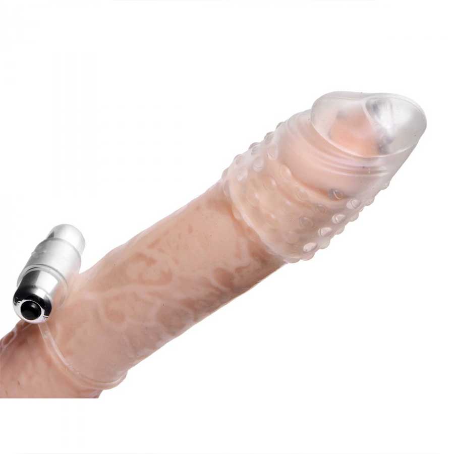 Clear Sensations Penis Extender Vibro Sleeve with Bullet by Size Matters、mySite、bottomscart