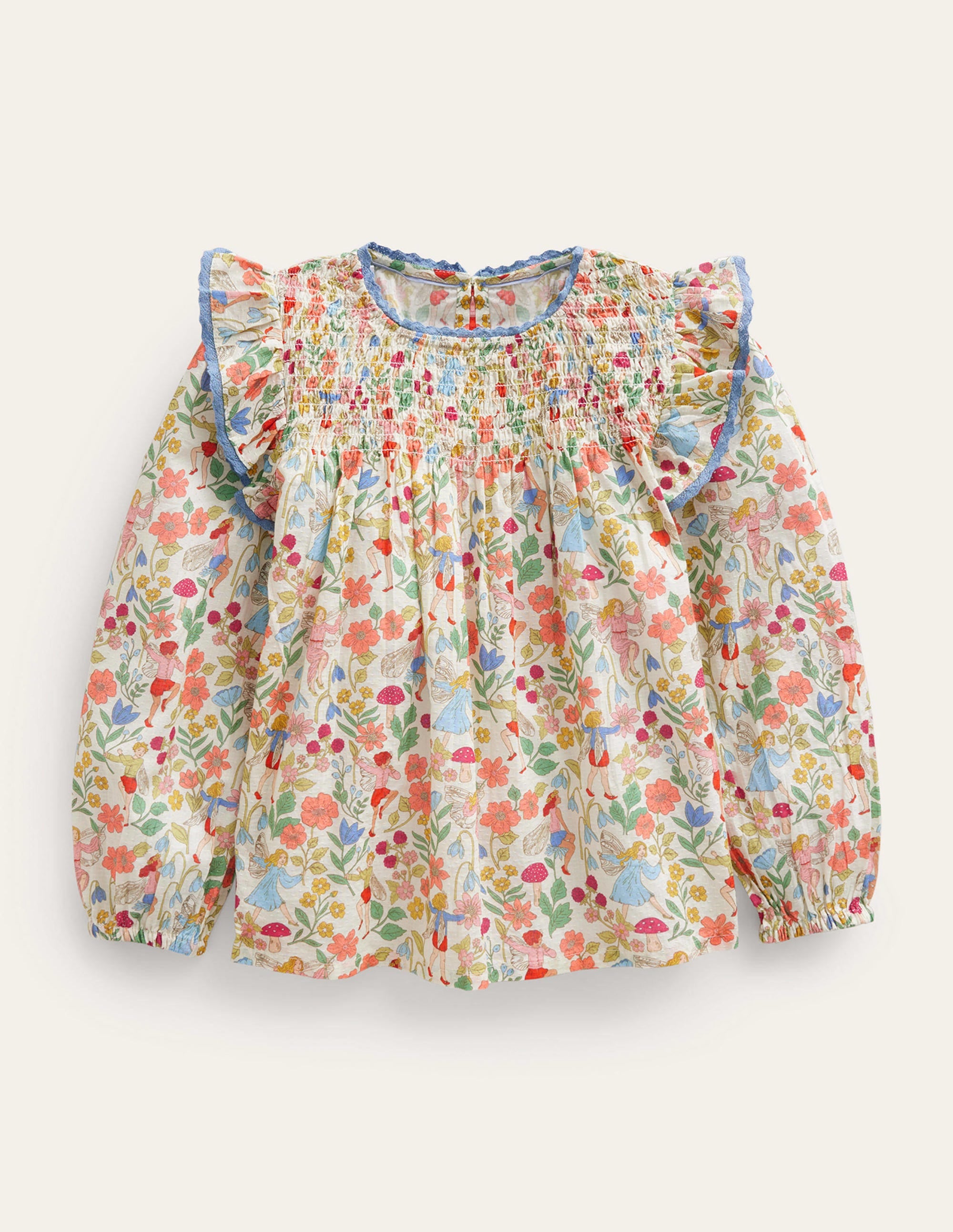  Smocked Ruffle Blouse-Vanilla Fairies、mySite、ashleygrahame