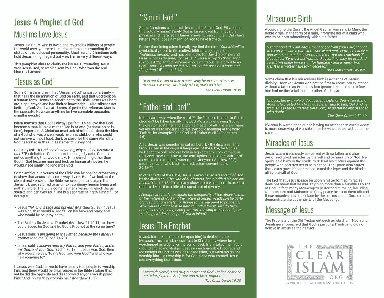 Jesus: A Prophet of God、mySite、topwebapps