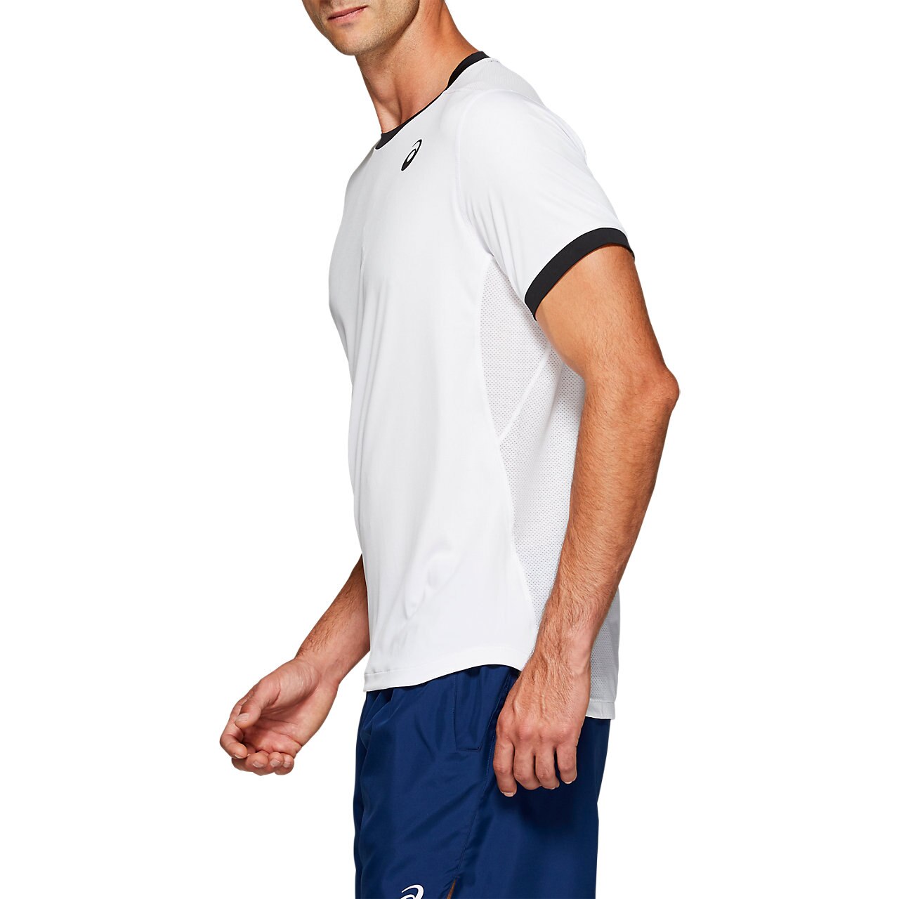 Asics Men's Club Short Sleeve Top (White)