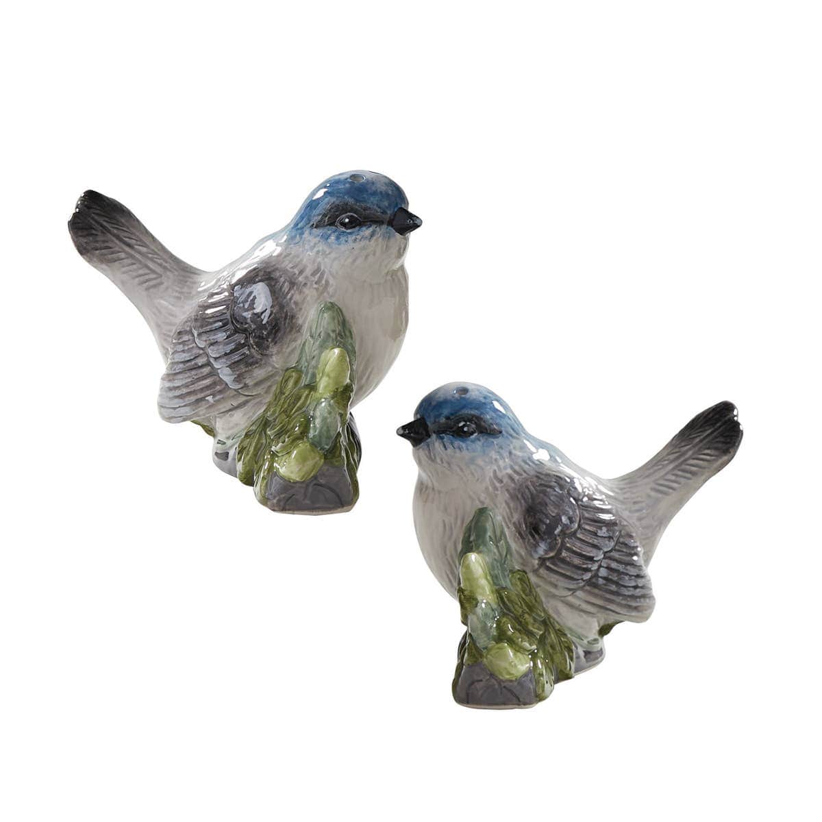 Bird Salt and Pepper Set Williamsburg Aviary Beautiful Birds、mySite、g9winljtr