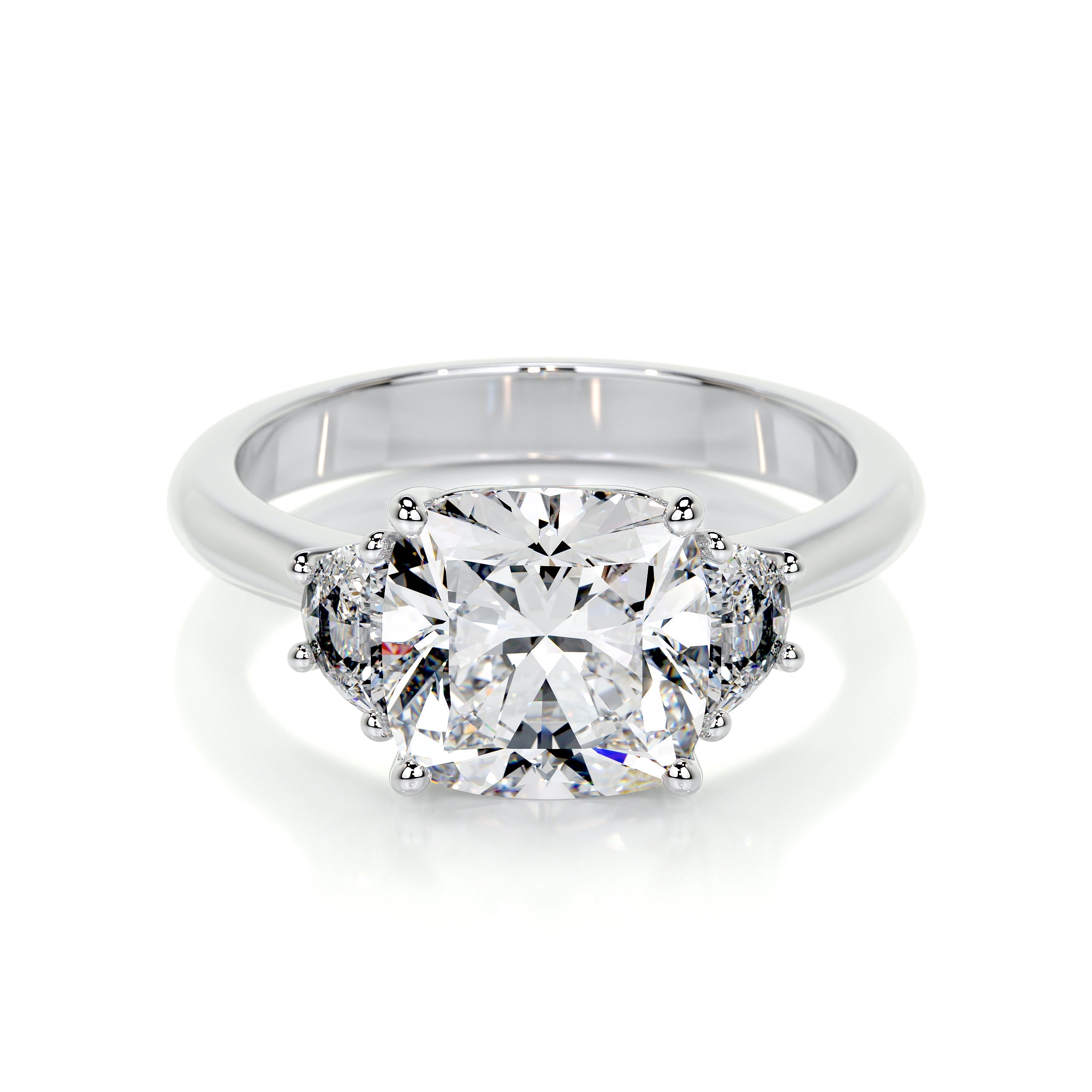 Whitney Lab Grown Diamond Ring -18K White Gold、mySite、hinf8tx79