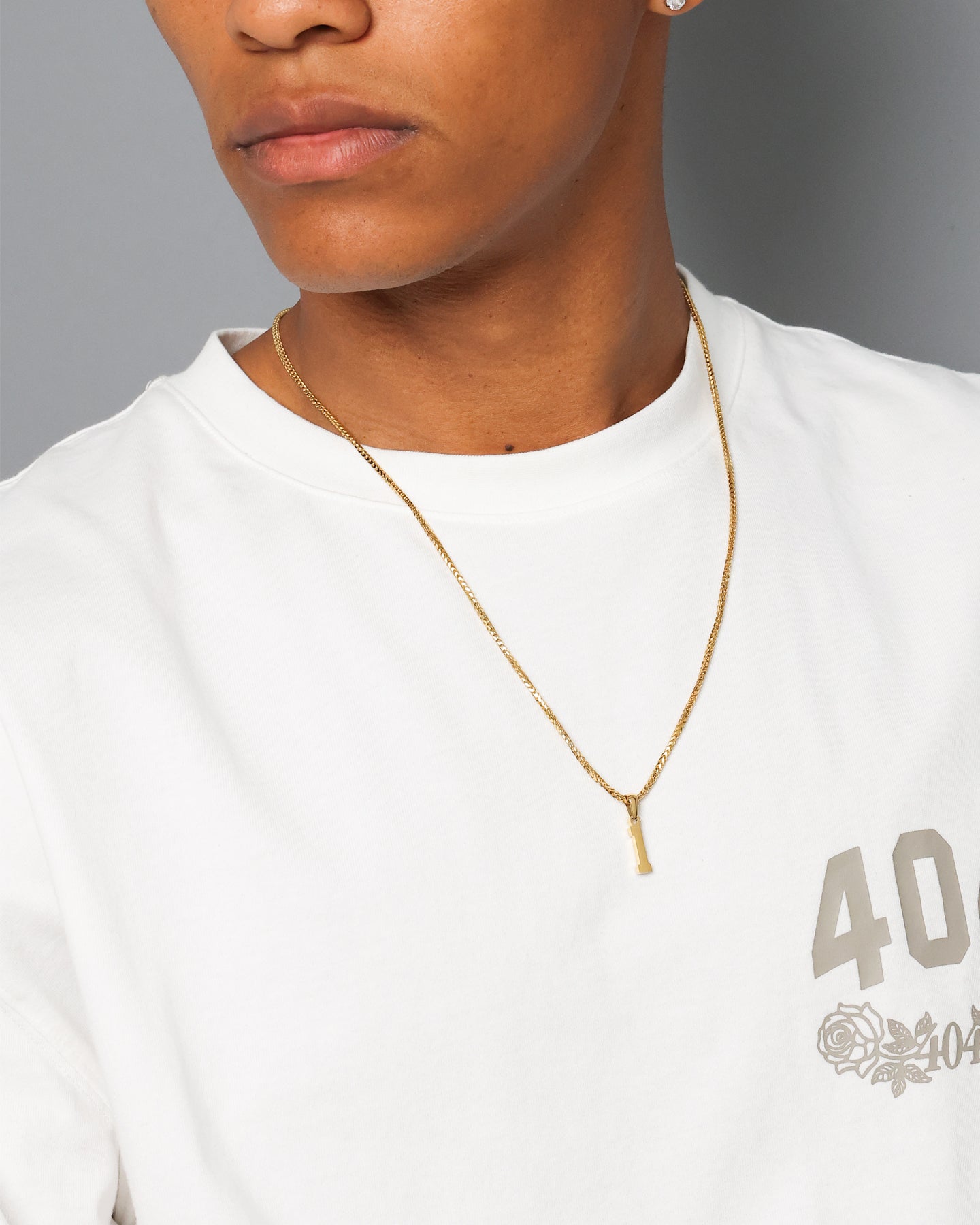 NXS College Number Pendant Gold、mySite、zt4zffjzw