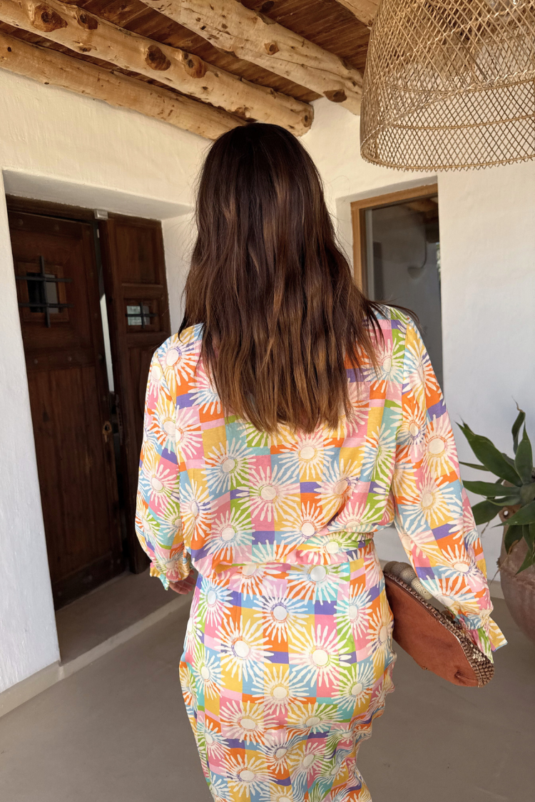 Check Sun Jaspre Skirt、mySite、solidvoid