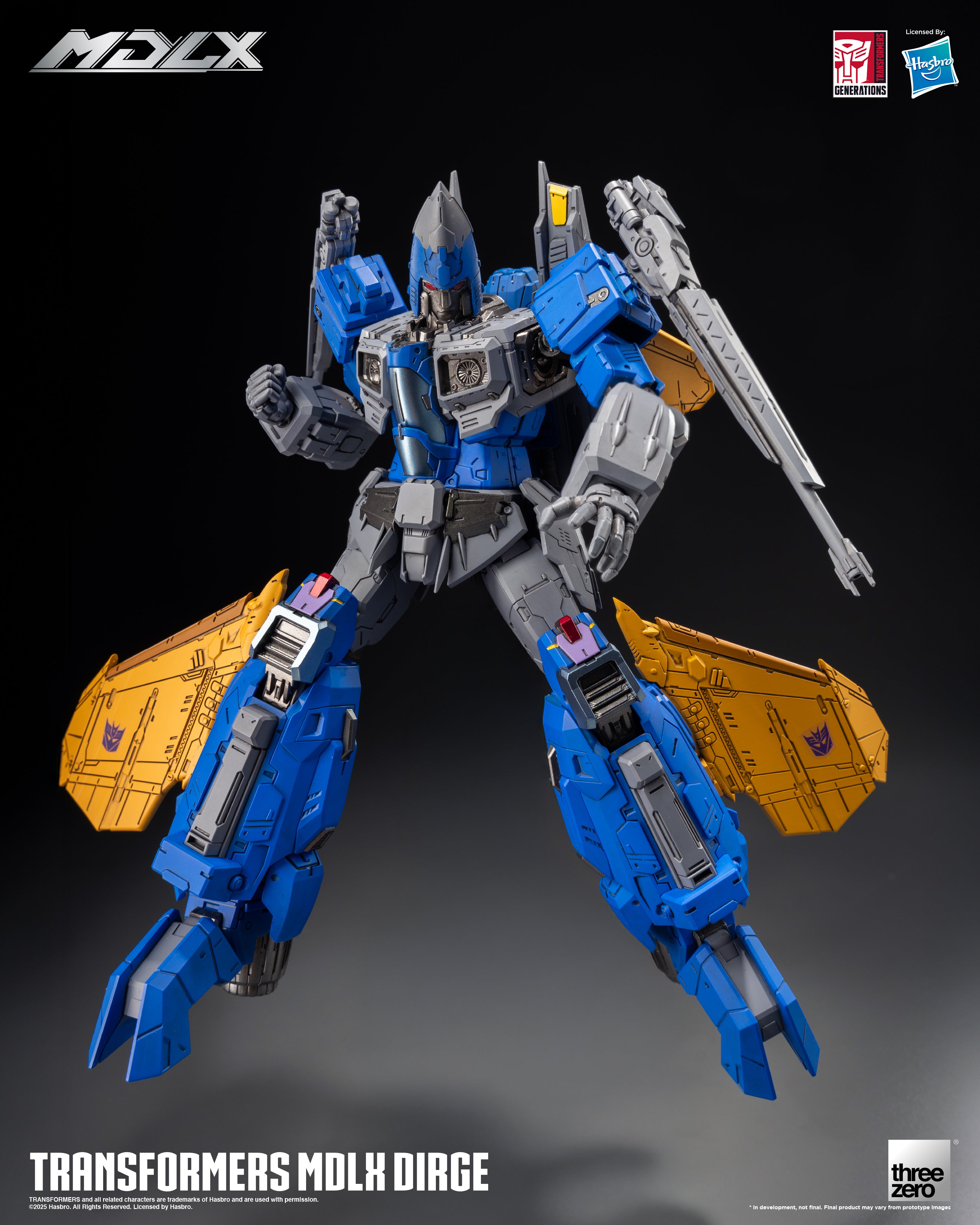 Threezero Transformers MDLX Dirge、mySite、hgirdovlk