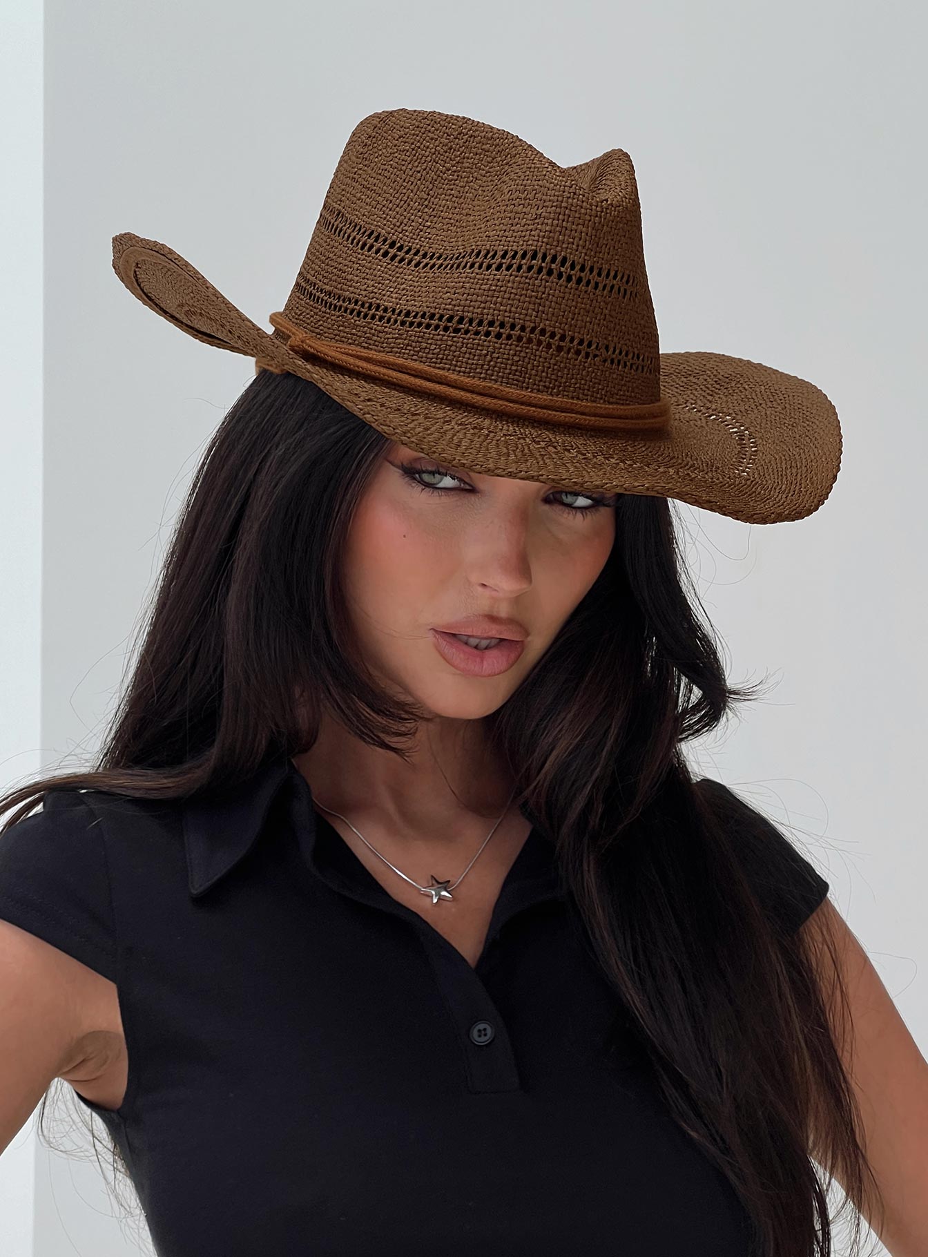 Mid Morning Cowboy Hat Chocolate、mySite、solidvoid