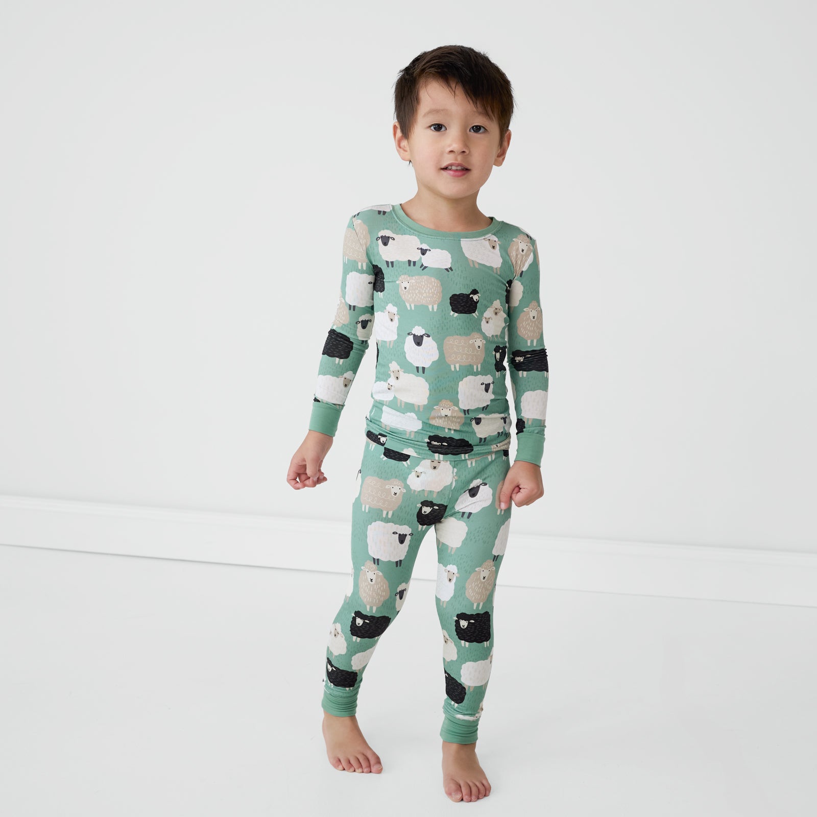 Little Sheepies Two-Piece Pajama Set、mySite、g9winljtr