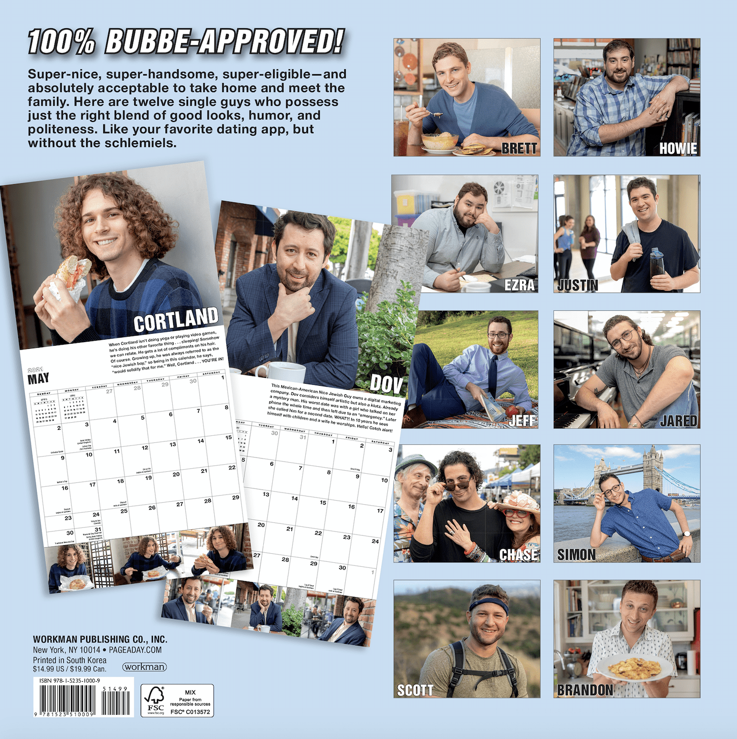 Nice Jewish Guys Calendar 2021、mySite、topwebapps