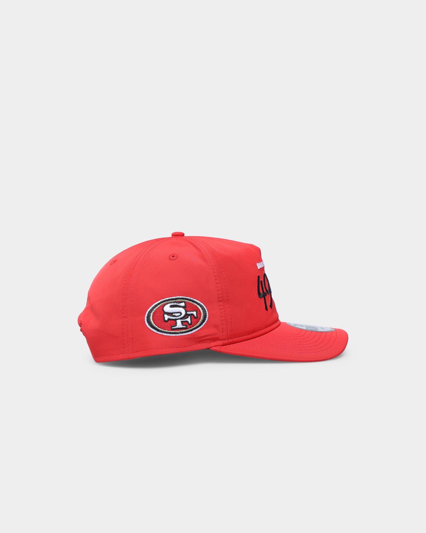 New Era San Francisco 49ers 'Team Script' Prolight Old Golfer Snapback Original Team Colours、mySite、zt4zffjzw