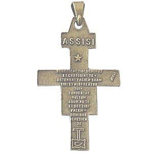 San Damiano crucifix - Bronze (4.1cm or 1.6) Rosary/Pendant、mySite、topwebapps
