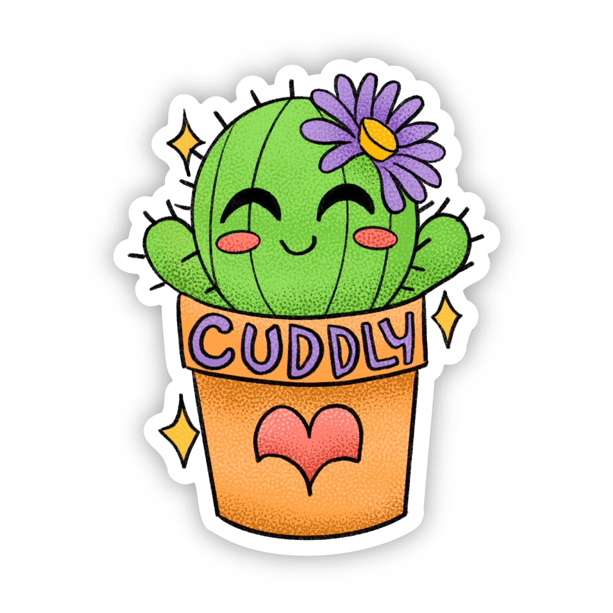  Cute Cuddly Sarcastic Cactus Sticker、mySite、elrpsem3k