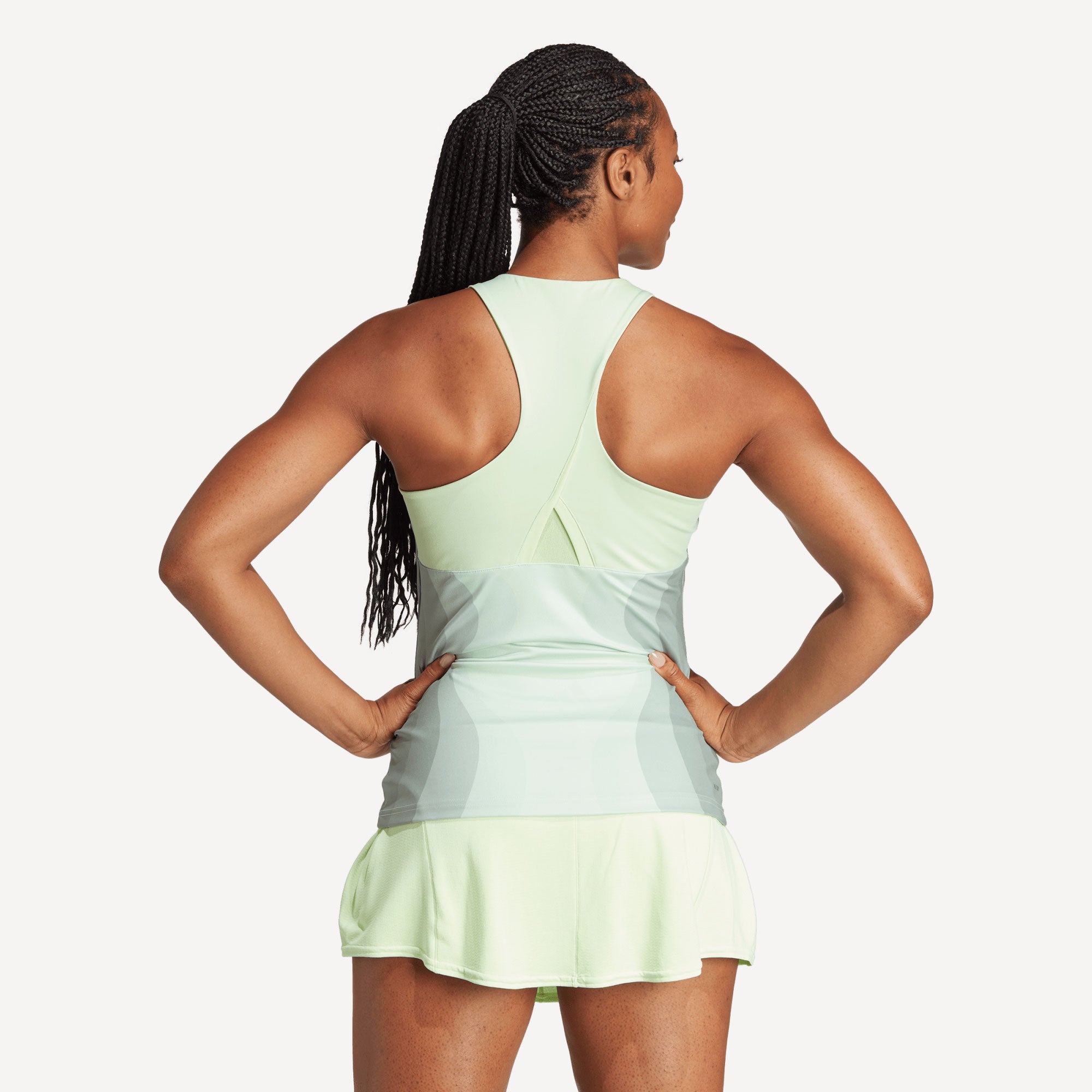 adidas Pro Melbourne Women's Y Tennis Tank、mySite、neckold