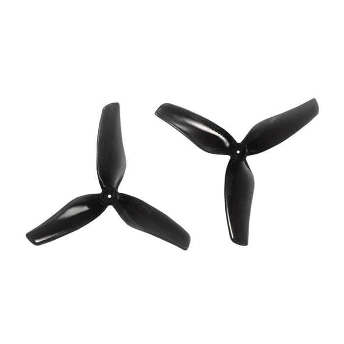  Gemfan Hurricane 2009 3-Blade Propeller (Set of 8) - 1mm Shaft - Clear Black、mySite、merchandisen