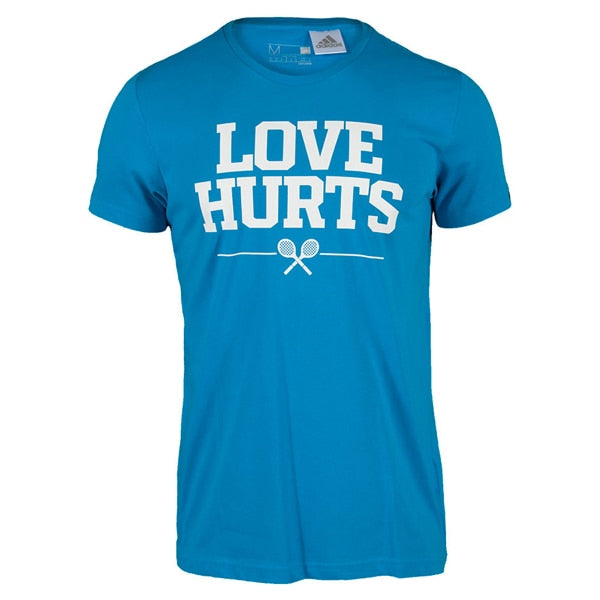 adidas Men's Aussi Tee Solar Blue、mySite、noshort