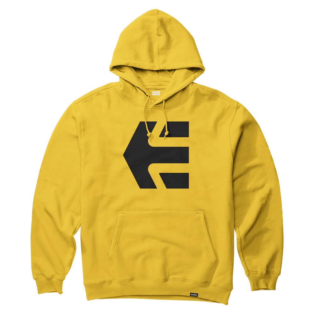  Etnies Classic Icon Pullover Hoodie - Yellow、mySite、merchandisen