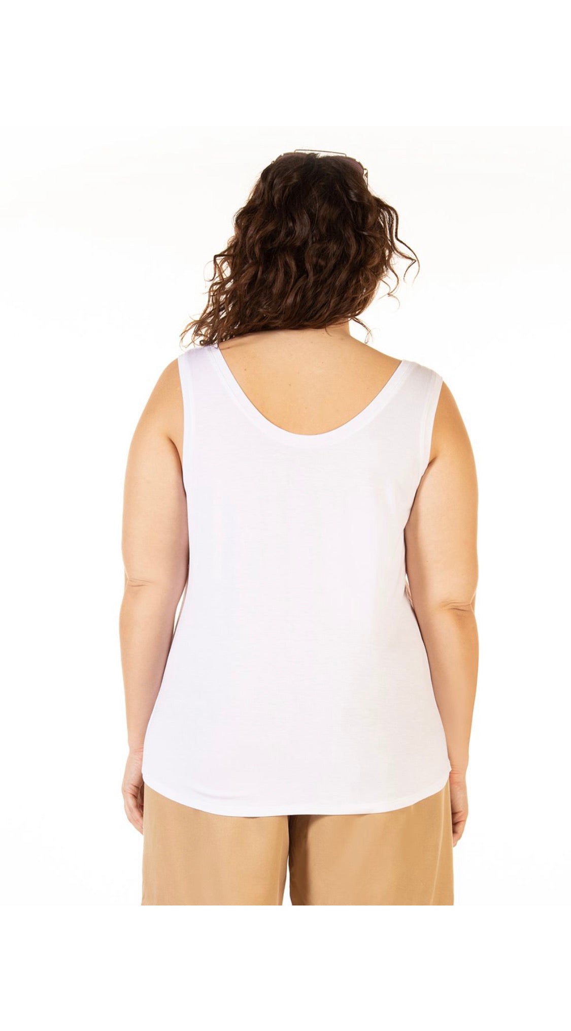 Dex Plus Reversible White Tank、mySite、garagedoors4me