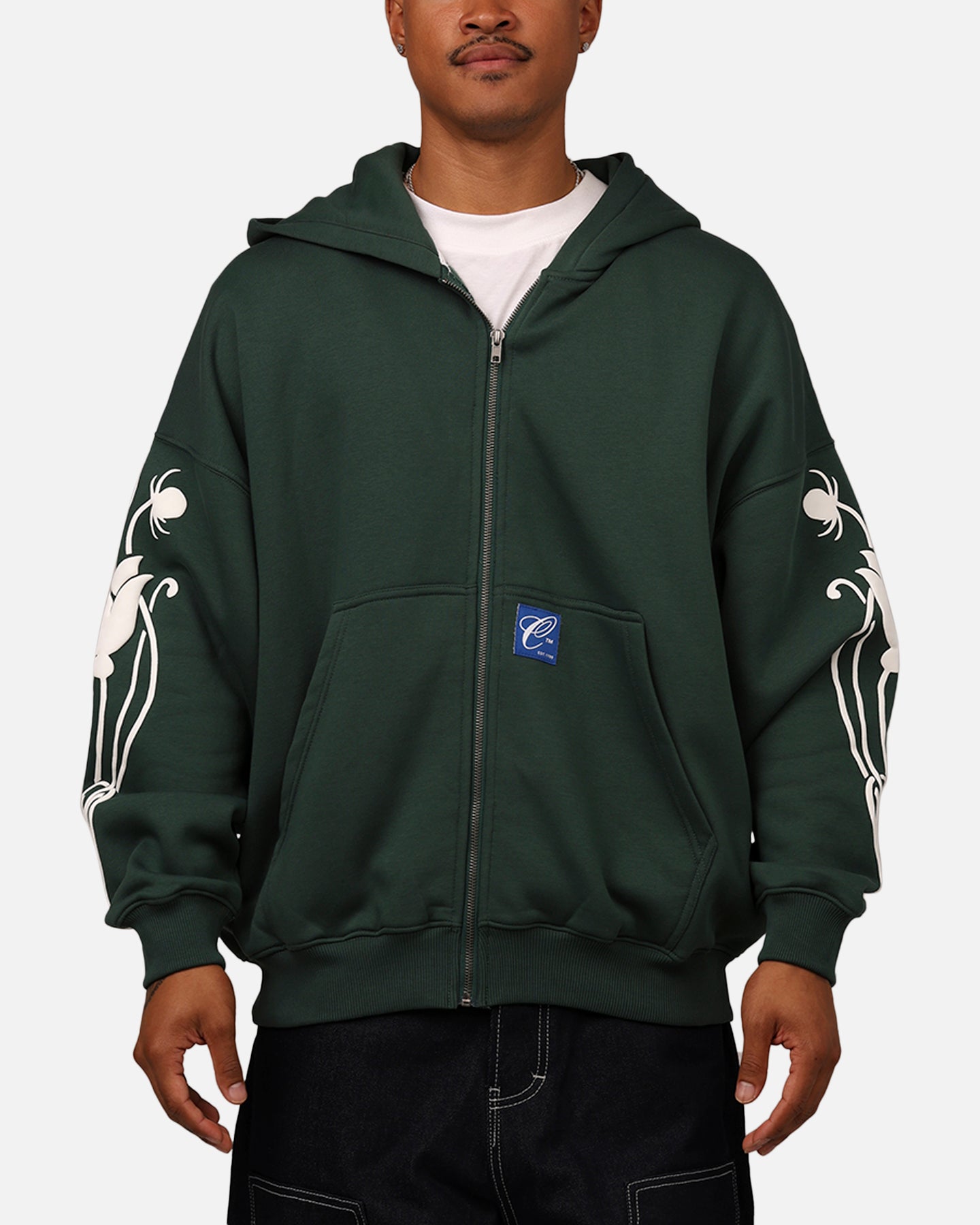 Carre Nouveau Fill Zip Hoodie Green、mySite、zt4zffjzw
