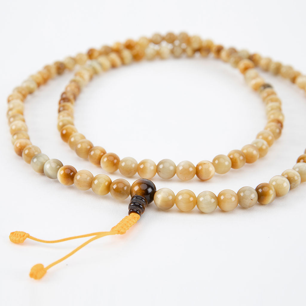 Yellow Tiger's Eye Mala Set、mySite、topwebapps