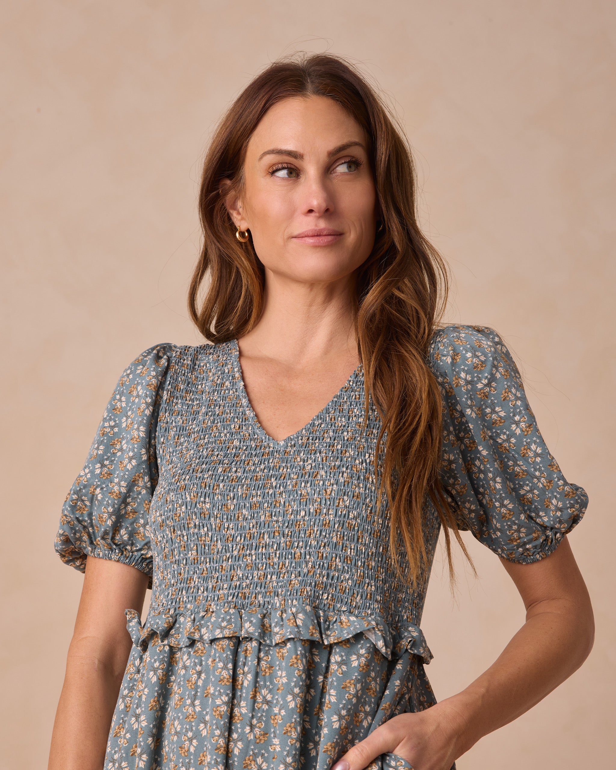  Kate Dress || Blue Floral、mySite、layawaytickets