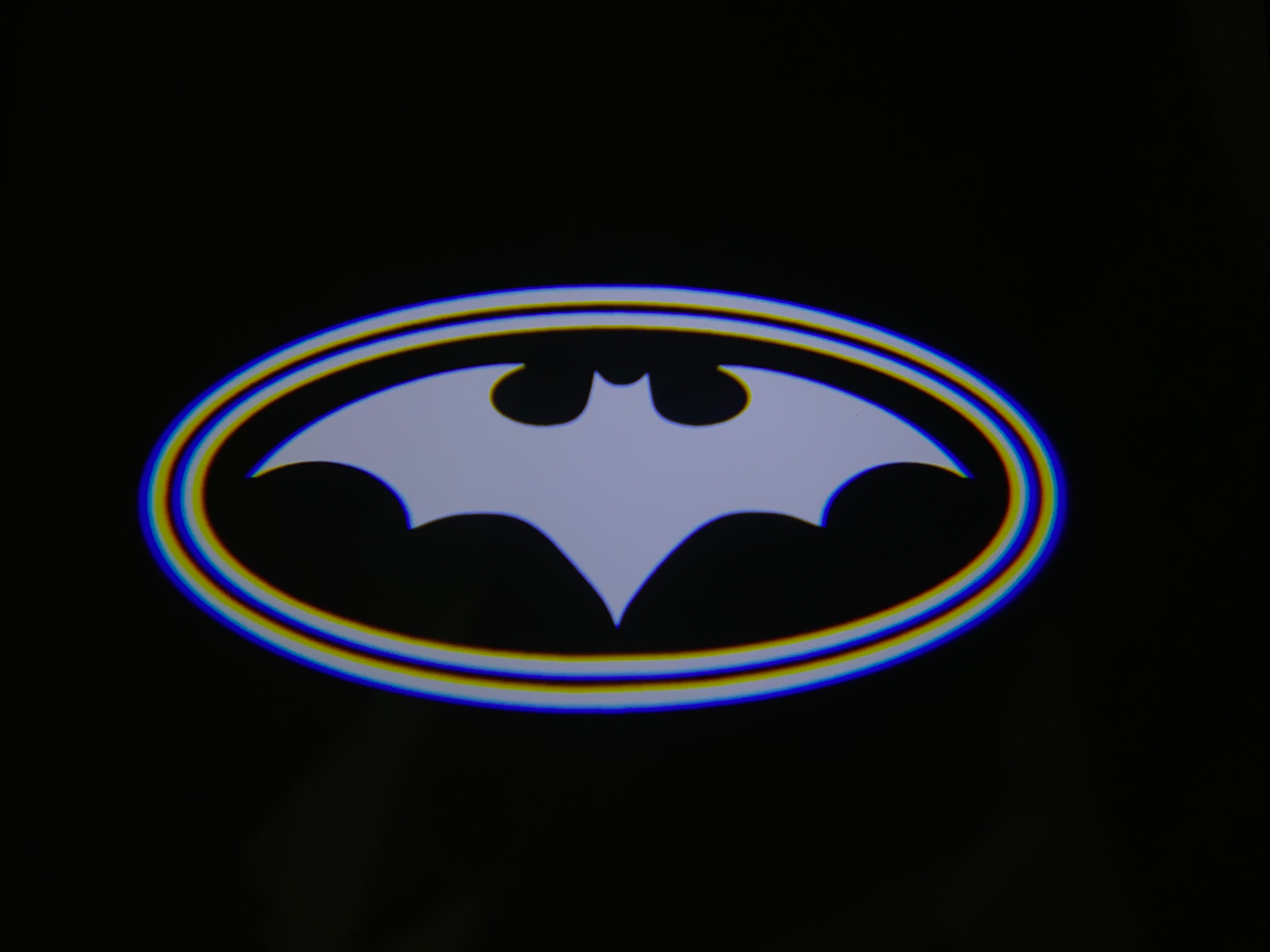 2x Ford Round Mirror light (plug&play) - 24 Logos、mySite、nflplayoffbracketp