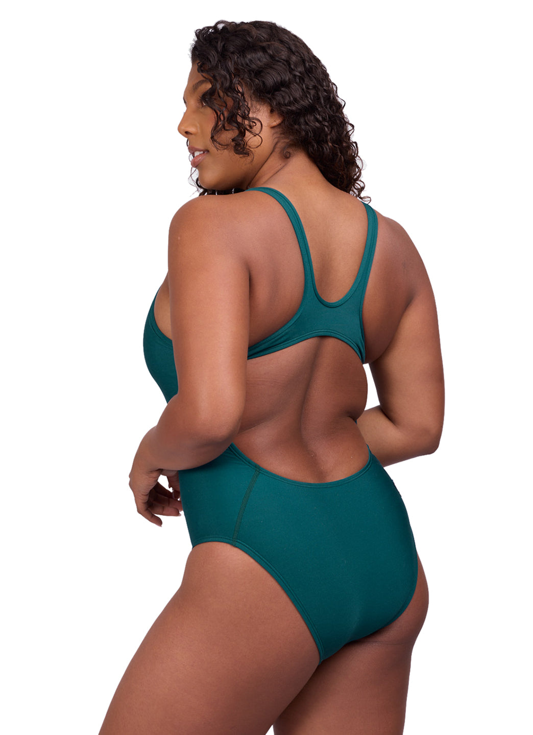 JOLYN Women's Betty Solid One Piece Swimsuit、mySite、noshort