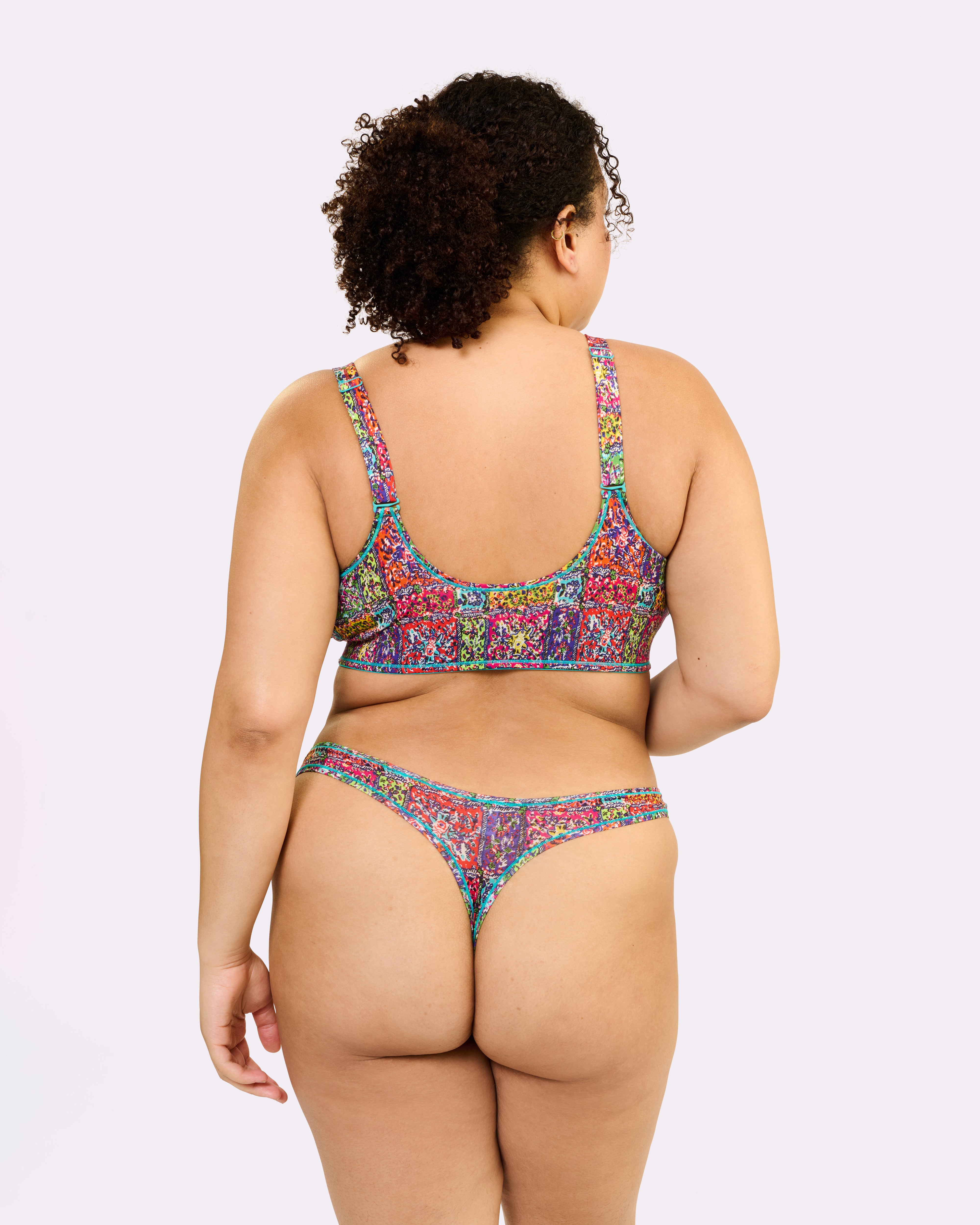 Ultra-Flattering High Rise Thong | New:Cotton | Archive (Bandana)、mySite、bengalsvssteelers