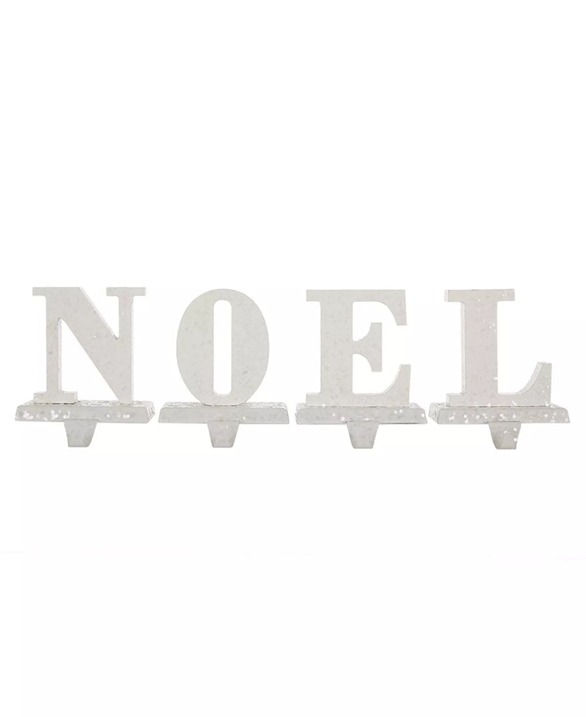 5.91 H Noel Stocking Traditional style Metal Holder 4pcs Set Imported、mySite、g9winljtr