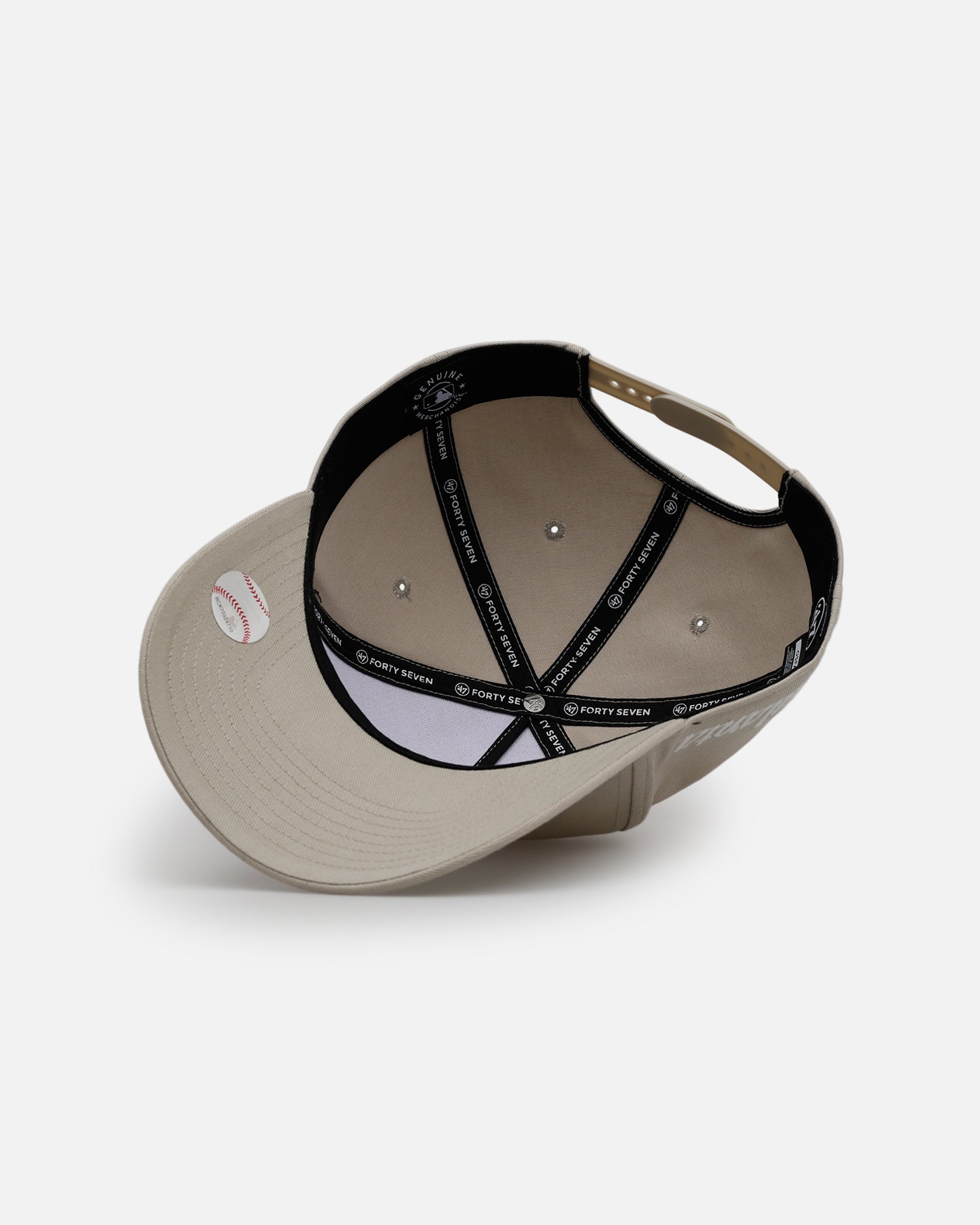47 Brand Atlanta Braves 'Contemporary Basics' Offside DT Snapback Tan、mySite、zt4zffjzw