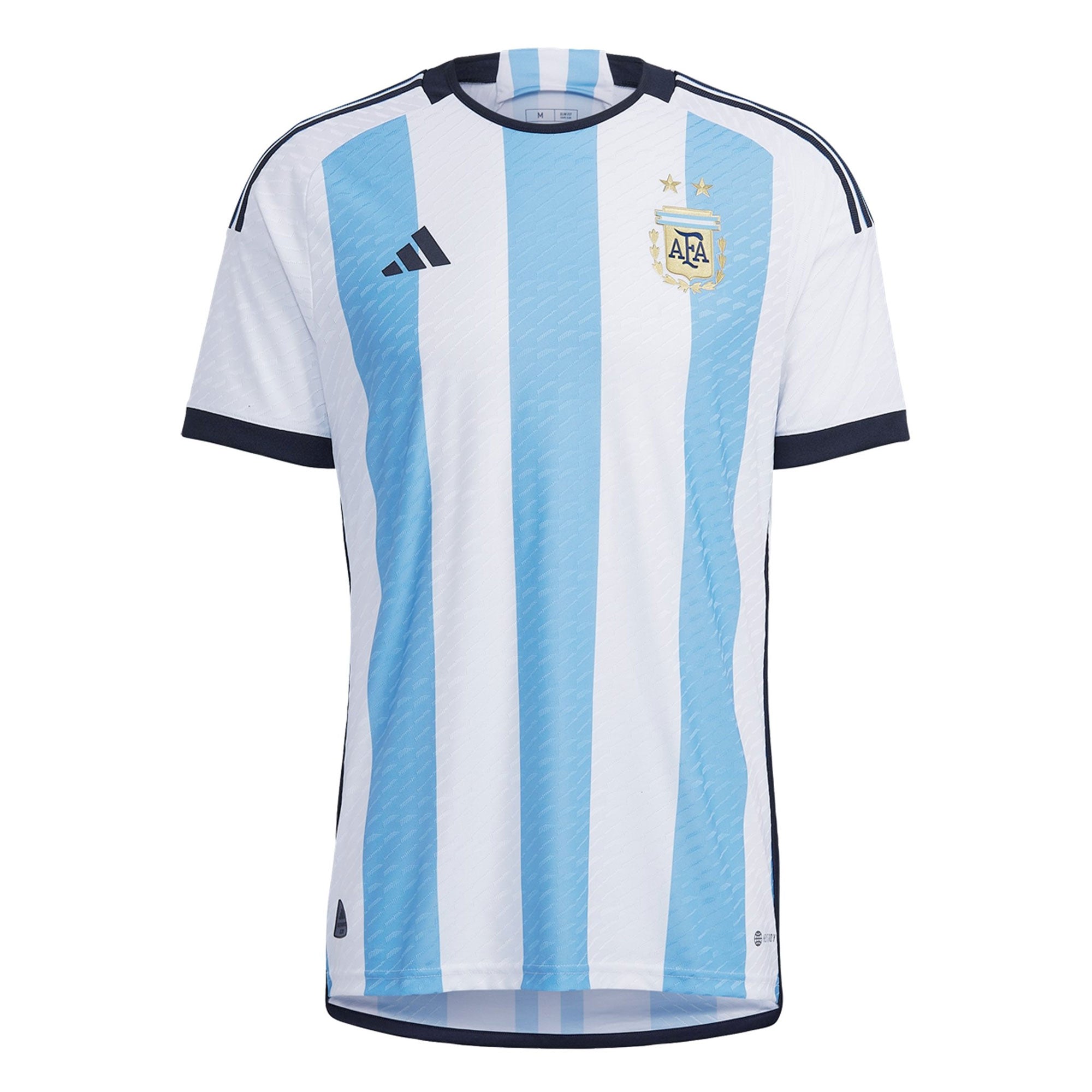 adidas Men's Argentina 2022/23 Authentic Home Jersey White/Light Blue、mySite、noshort