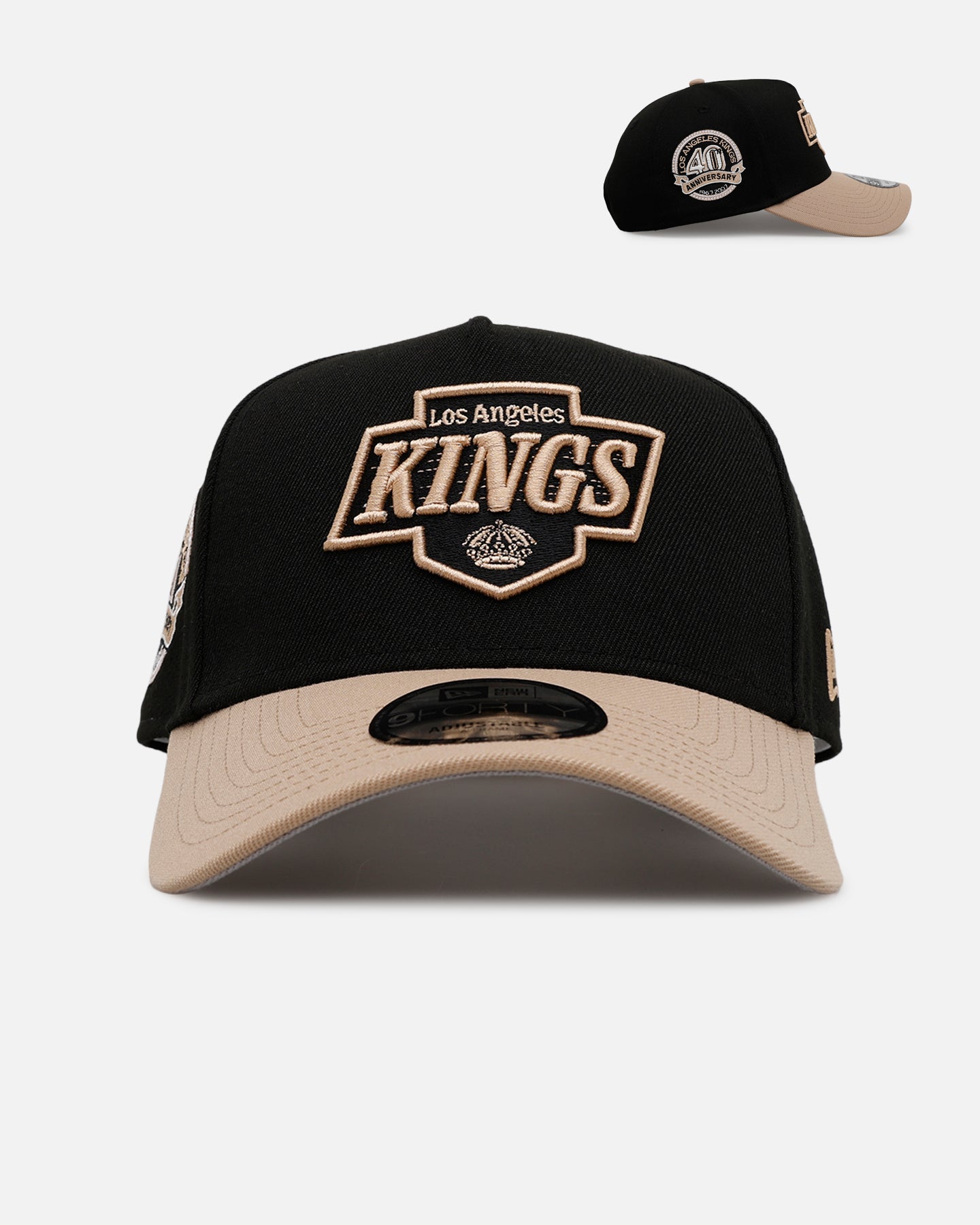 New Era Los Angeles Kings 'Desert Nights' 9FORTY A-Frame Snapback Black/Camel、mySite、zt4zffjzw