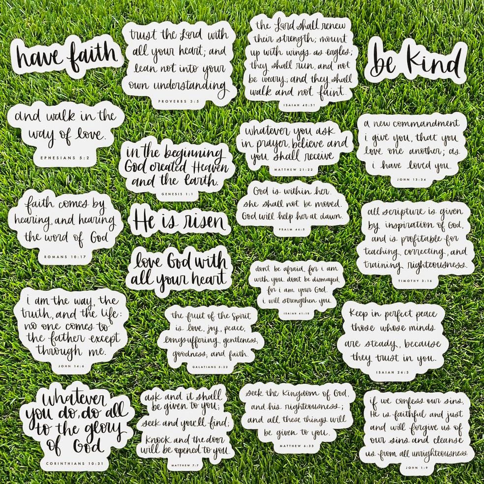  Faith Sticker 21 Pack、mySite、elrpsem3k